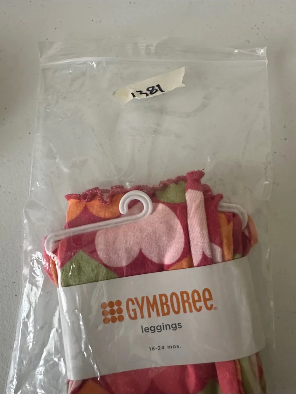 Gymboree girl leggings multicolor size 18-24m / NWT 1381